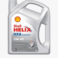 SHELL HX8 5w40 4л (синт) 