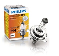 Лампа Philips H4 12V 60/55W Vision +30% P43t-38 C1 