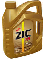 ZIC 5w30 X9  FE SL/CF 4л синт 27131h